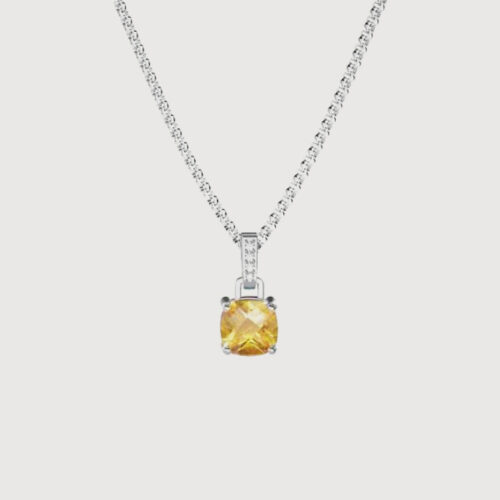 Diamond Medallion Neacklace